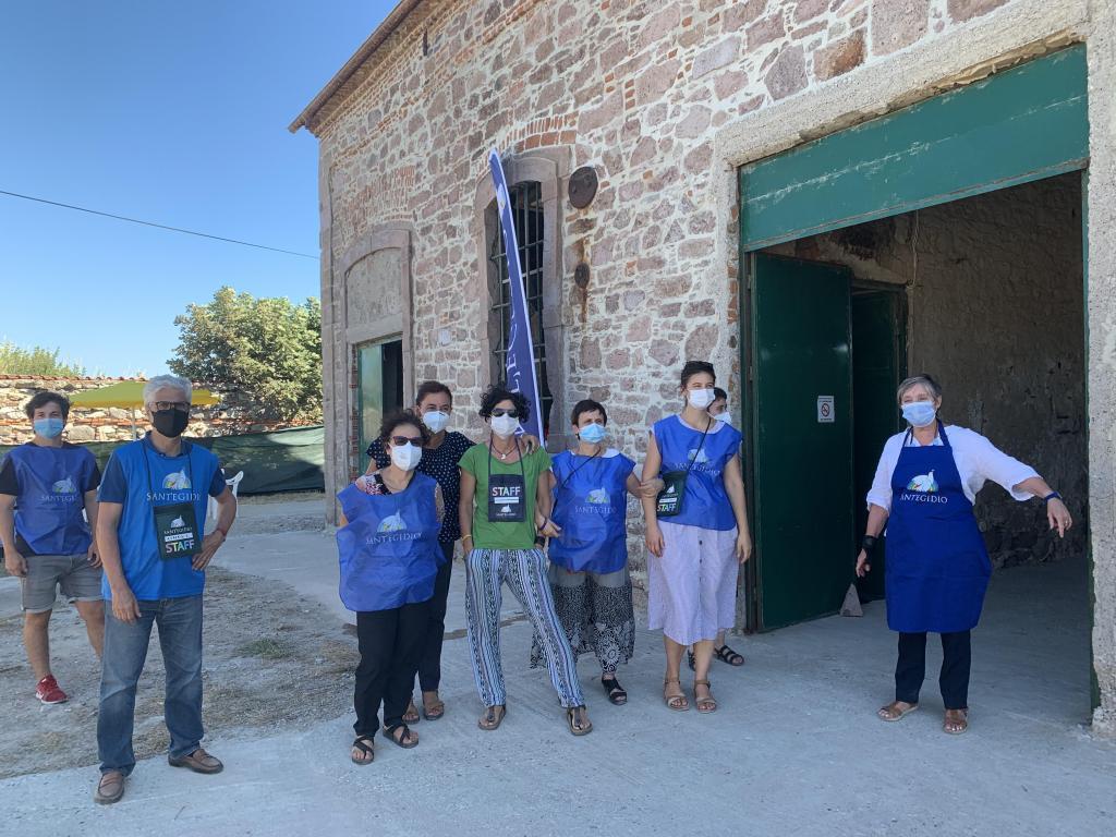 S'obre el primer “restaurant solidari” de Sant'Egidio per a refugiats a Lesbos