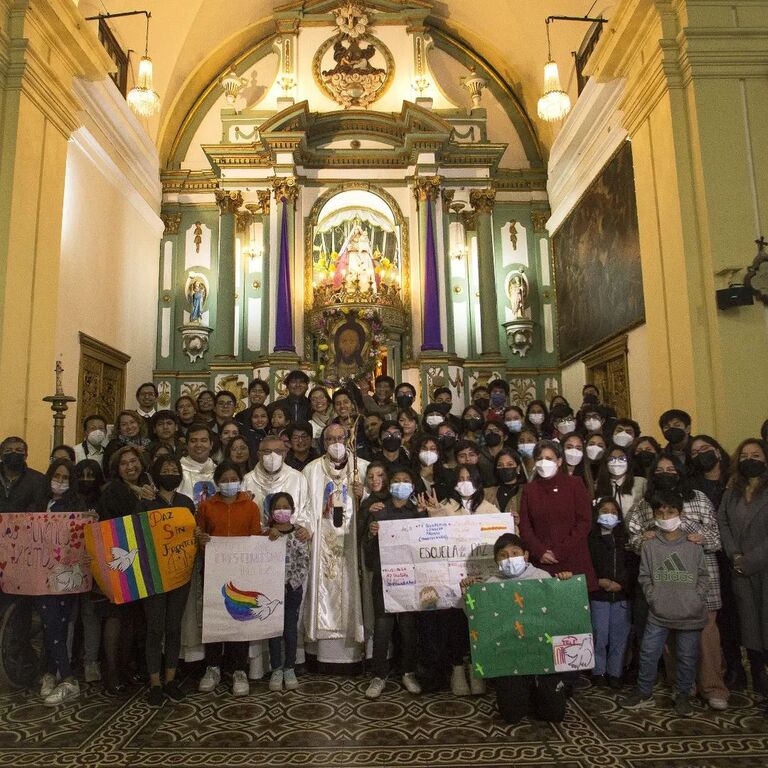 A igreja de San Lazzaro em Lima, Peru, foi confiada à Comunidade de Sant'Egidio