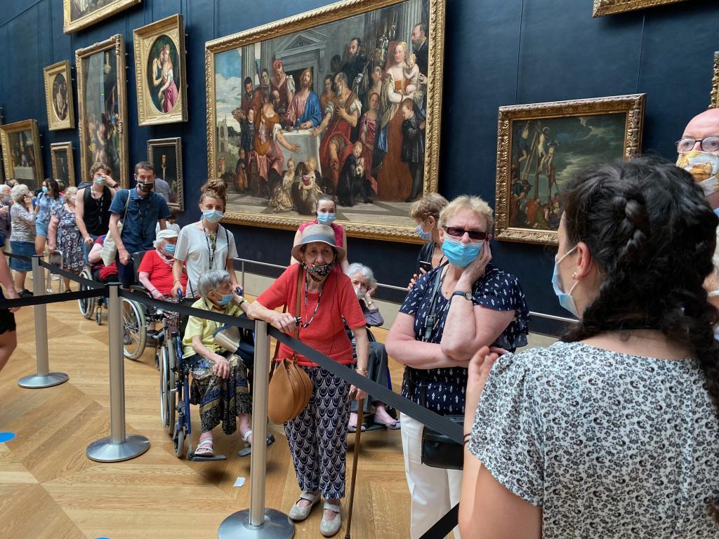 Un après-midi de toute beauté au Louvre: art et harmonie d'une génération à l'autre