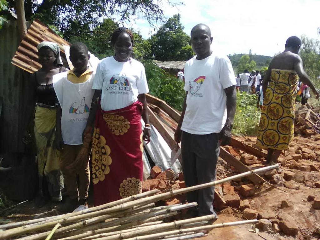 Malawi nach dem Zyklon Idai, Wiederaufbau beginnt mit den Häusern der alten Menschen