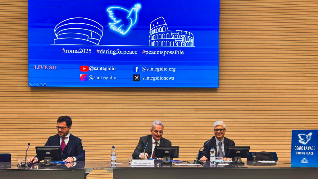 Marco Impagliazzo presenta “Osare la pace”. L'Incontro internazionale di leader religiosi, rappresentanti della politica e della società civile, a Roma dal 26 al 28 ottobre. Con la presenza di papa Leone e del presidente Mattarella