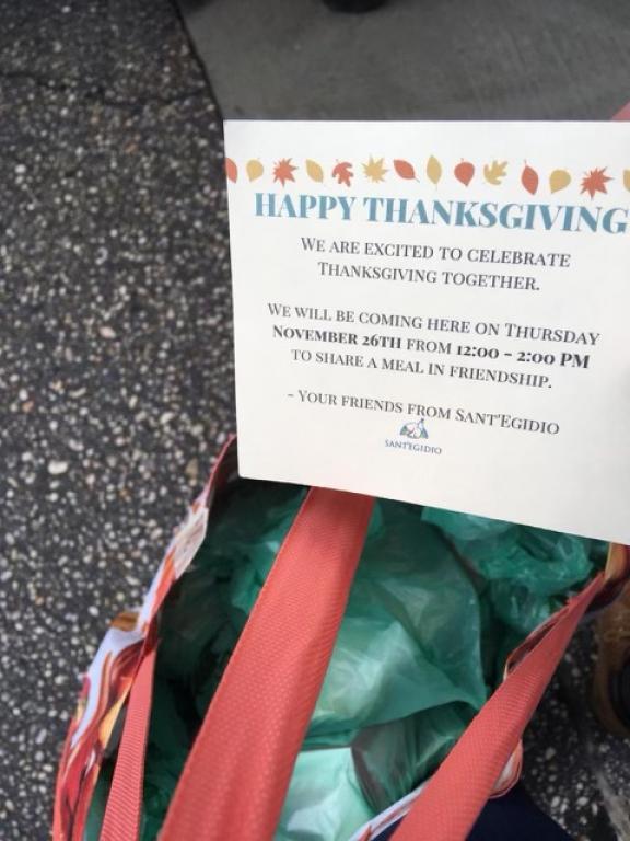 纽约市相互支持的感恩节