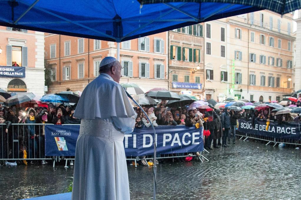 Papst Franziskus an die Gemeinschaft Sant’Egidio: Die Armen sind euer Schatz!