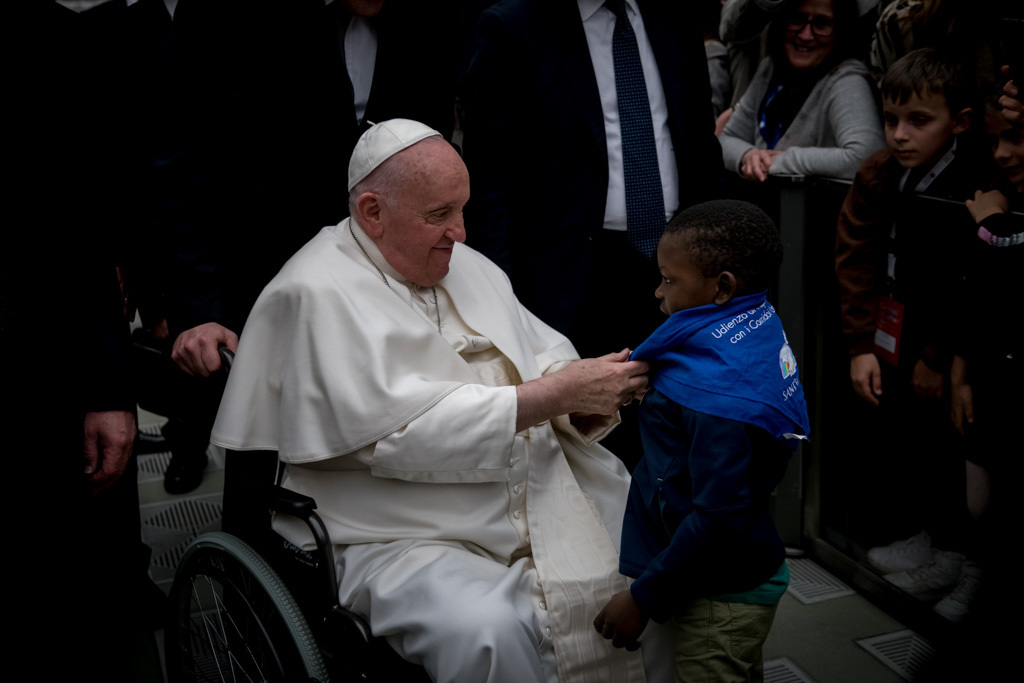 Il popolo dei corridoi umanitari incontra Papa Francesco
