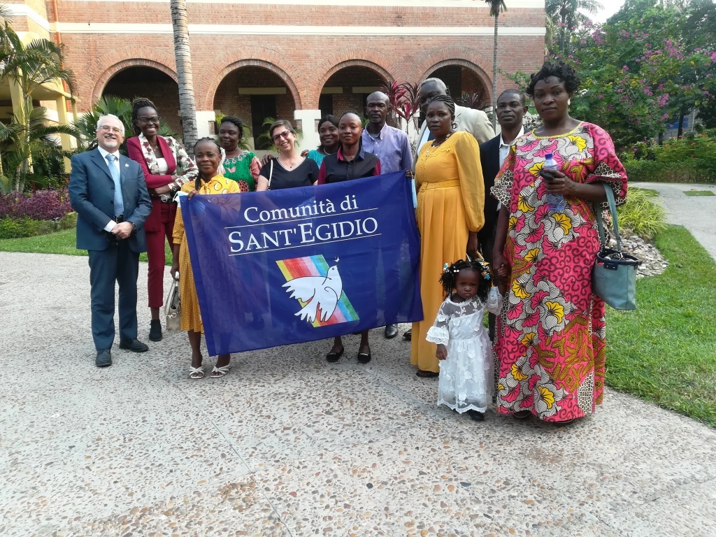 En Kinshasa, en la República Democrática del Congo, el cardenal Pietro Parolin se reunió con una delegación del programa DREAM