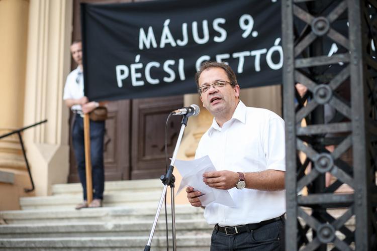 ''Facendo memoria cerchiamo un futuro di pace''. Il ricordo della deportazione degli ebrei di Pécs in Ungheria