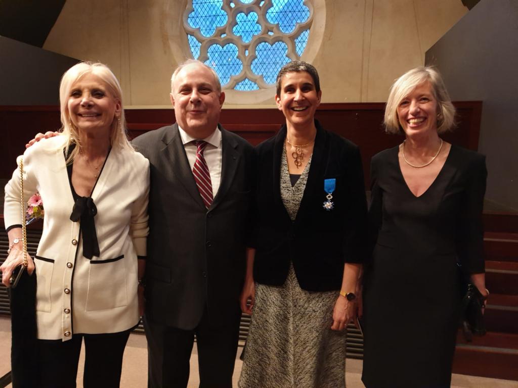 La Francia premia l'impegno di Sant'Egidio con un'onorificenza a Valérie Régnier