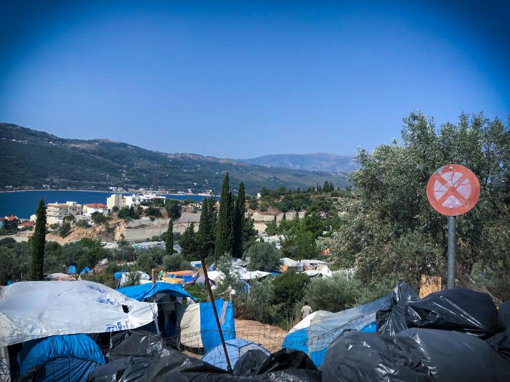 Bij de vluchtelingen op Samos: 