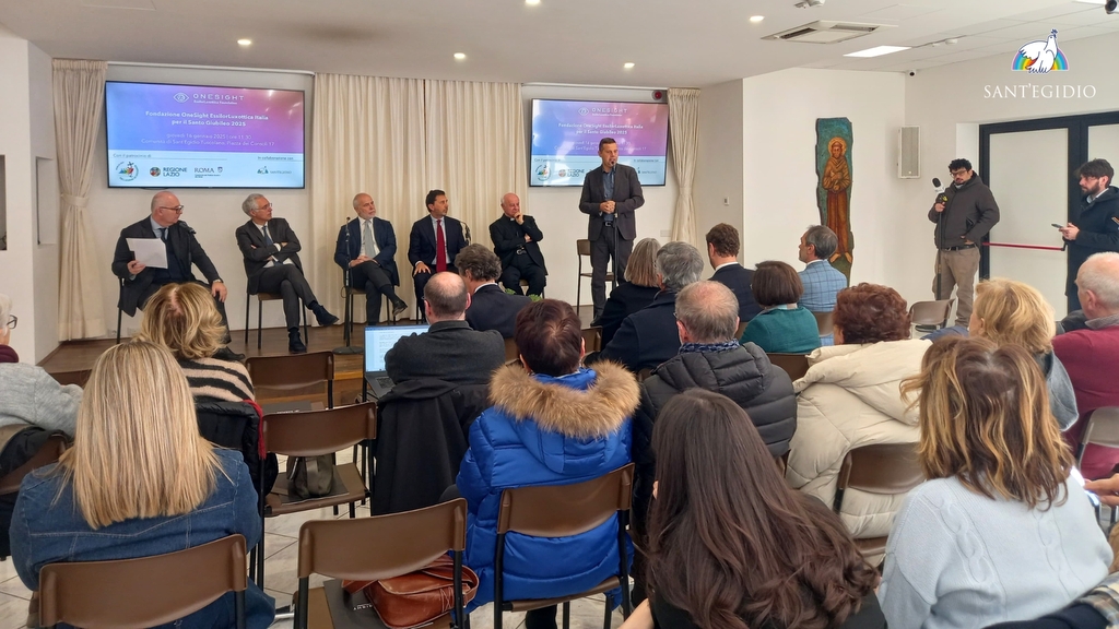 Un nuovo Centro oculistico gratuito alla Casa dell’Amicizia di Piazza dei Consoli, a Roma, grazie alla collaborazione tra Sant'Egidio e la Fondazione OneSight EssilorLuxottica Italia