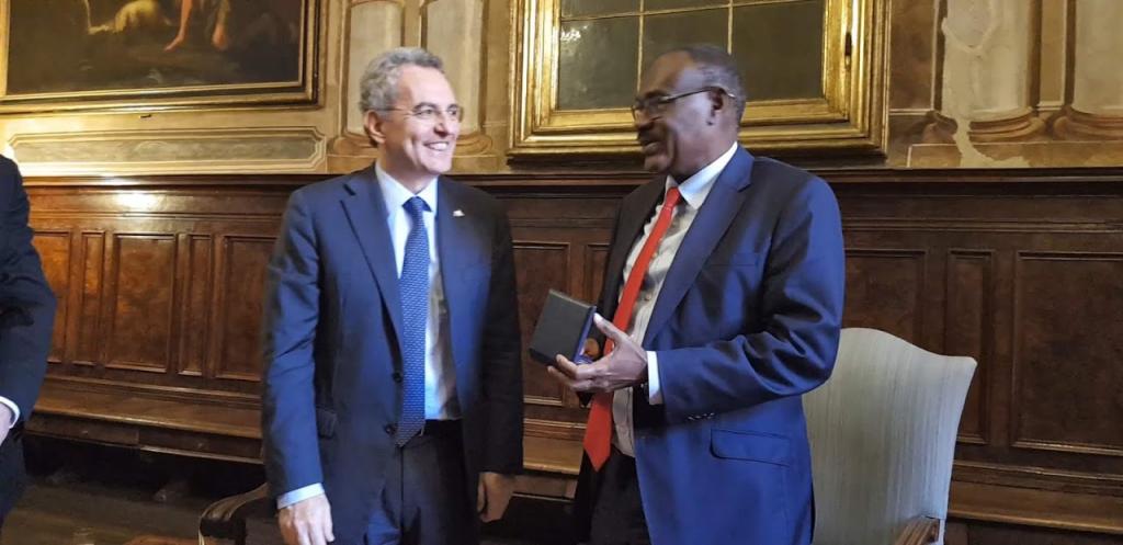 El Ministro de Exteriores de Sudán visita Sant'Egidio