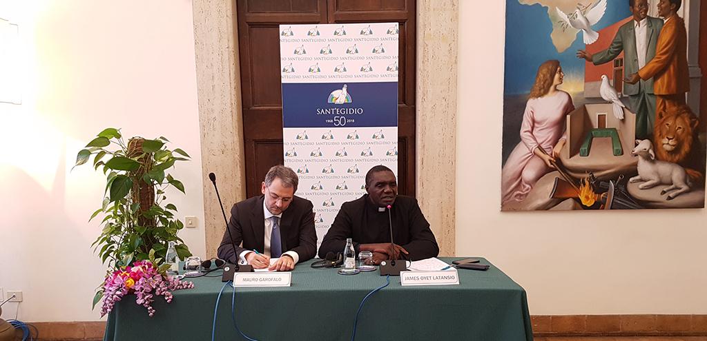 SOUTH SUDAN, SANT’EGIDIO: COUNCIL OF CHURCHES IS AT THE COMMUNITY’S  HEADQUARTERS AFTER THE VATICAN AUDIENCE: “HELP US SUPPORT THE PEACE PROCESS”