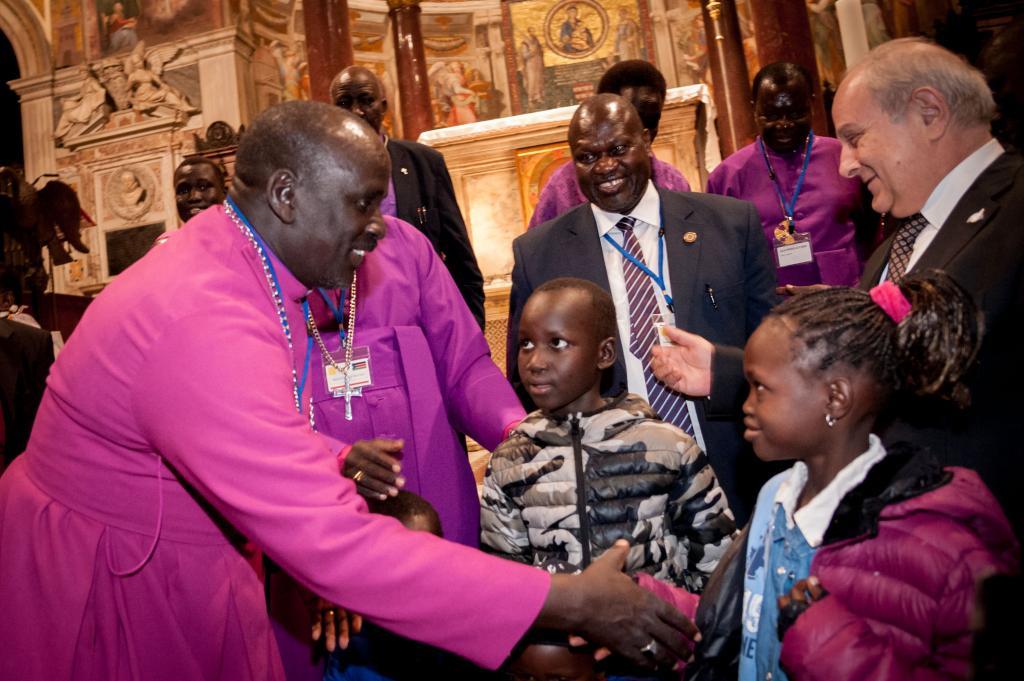 Sudan Selatan: Doa Vigil di Basilika Santa Maria Trastevere Roma