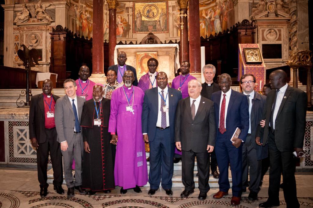 Sudan Selatan: Doa Vigil di Basilika Santa Maria Trastevere Roma