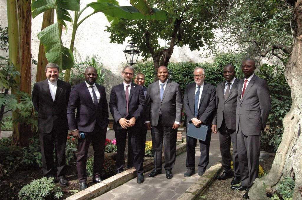 A visita do Presidente Touadéra a Sant'Egidio. Paz e desarmamento na República Centro-Africana, na véspera das eleições