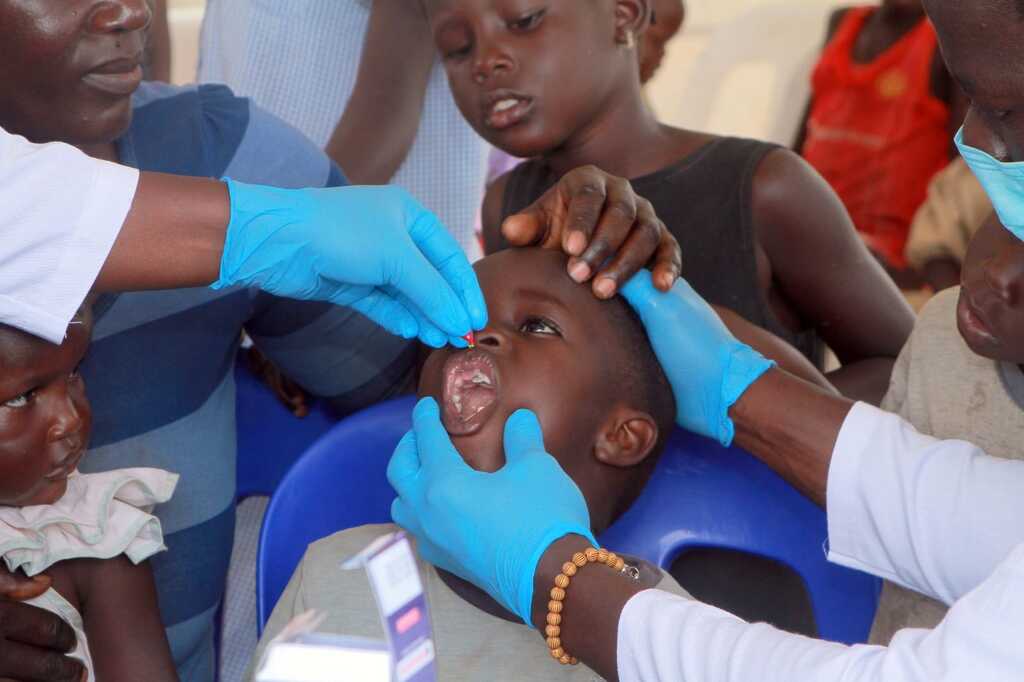 Sebuah Kamp Medis untuk anak-anak dan perempuan di distrik Katwe, Kampala, Uganda