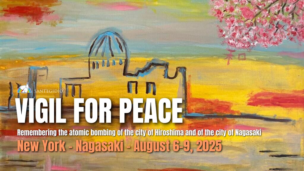 Vigil for Peace 2025: 80°anniversario in memoria delle vittime dei bombardamenti atomici di Hiroshima e Nagasaki