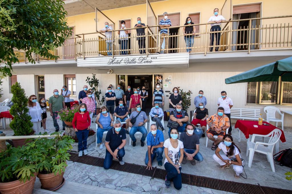 Vacanze, cultura - e serietà nelle misure anti Covid - a Fiuggi per gli ospiti della Villetta della Misericordia. È #santegidiosummer