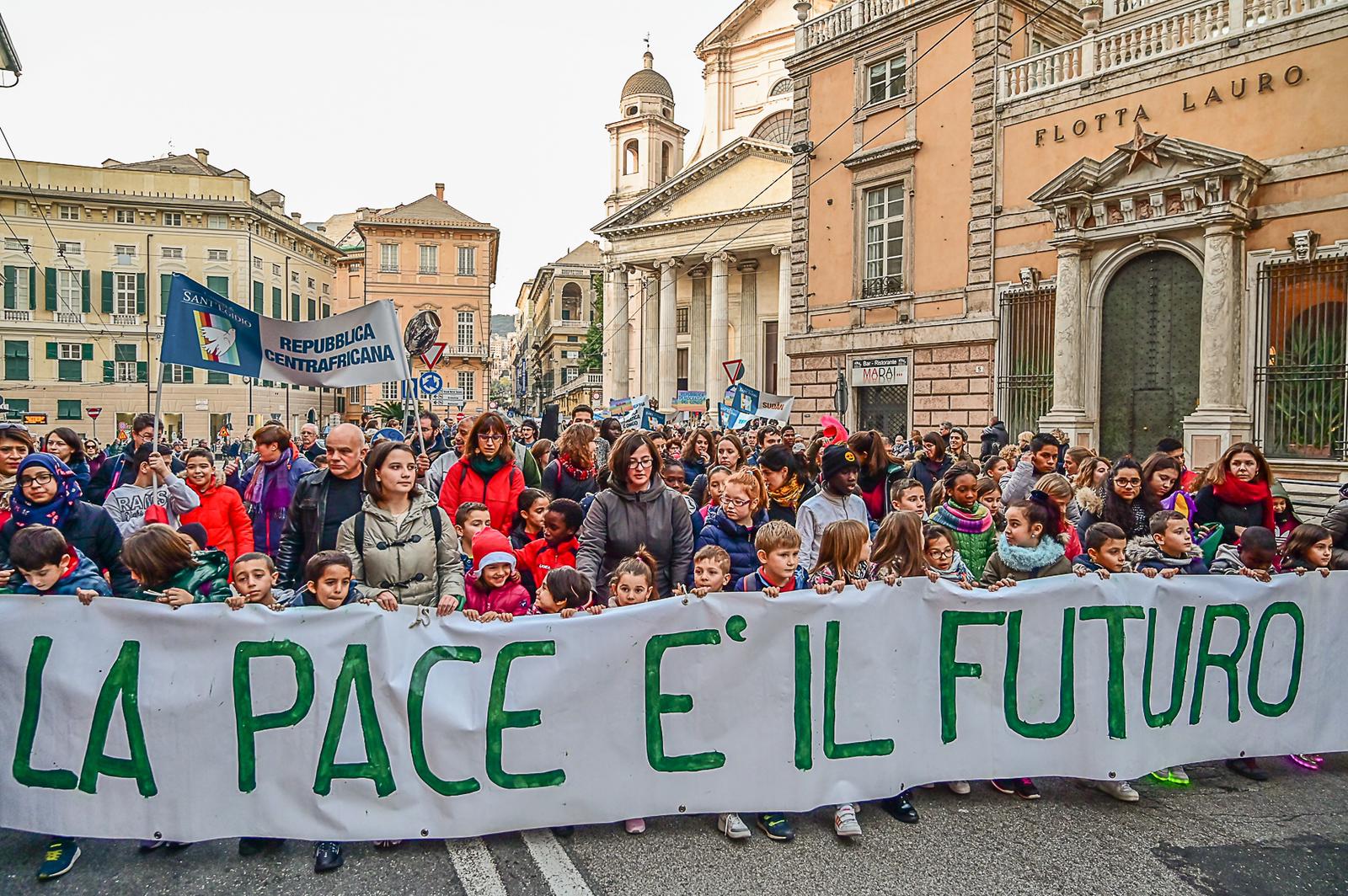 Genova, sfila il corteo della Giornata mondiale della Pace