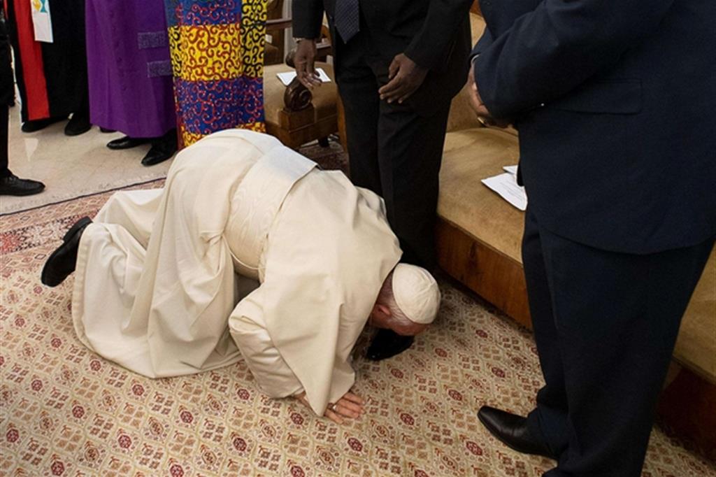 Papa Francesco e la pace in Sud Sudan
