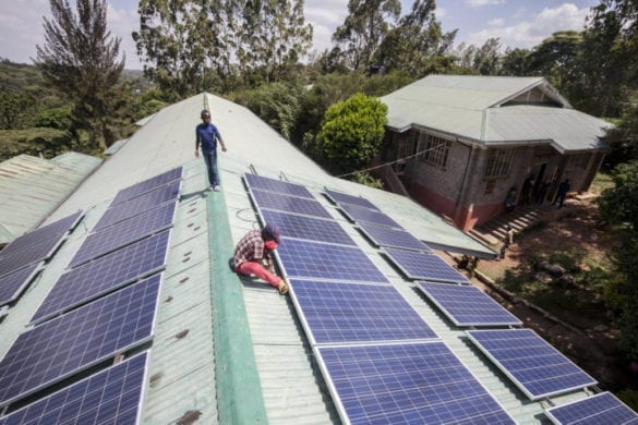 Erg, pannelli solari usati riutilizzati in Africa e Italia
