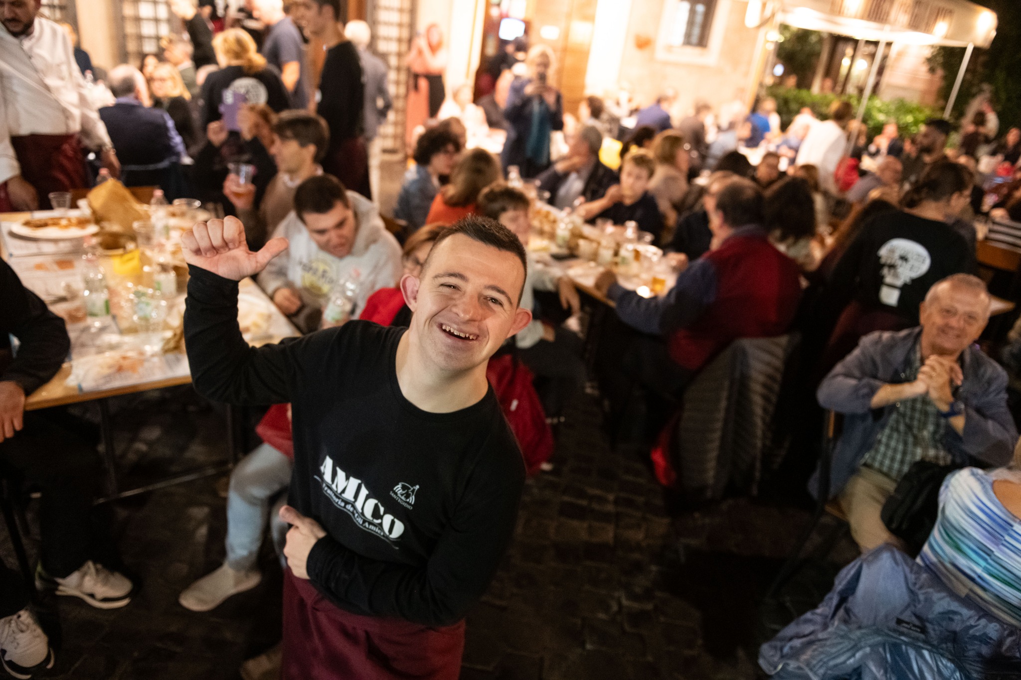 Nel cuore di Trastevere, lo street food degli Amici di Sant’Egidio