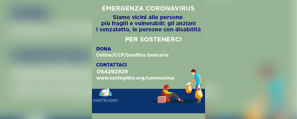 Notlage Coronavirus