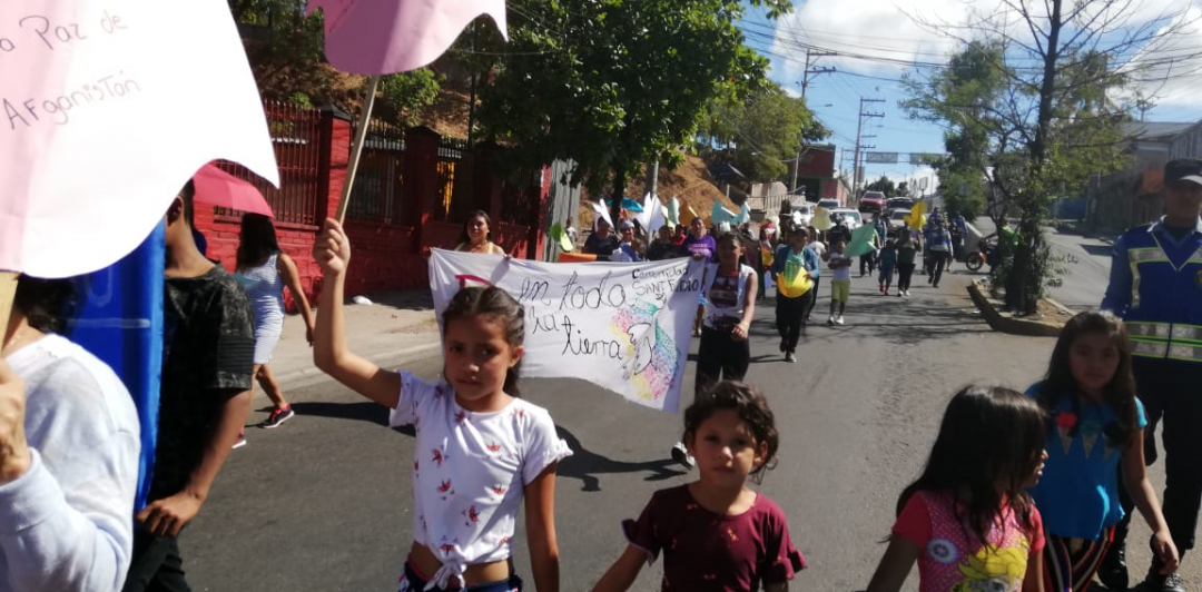 TEGUCIGALPA (HONDURAS) - La marcia Pace in tutte le terre 2020