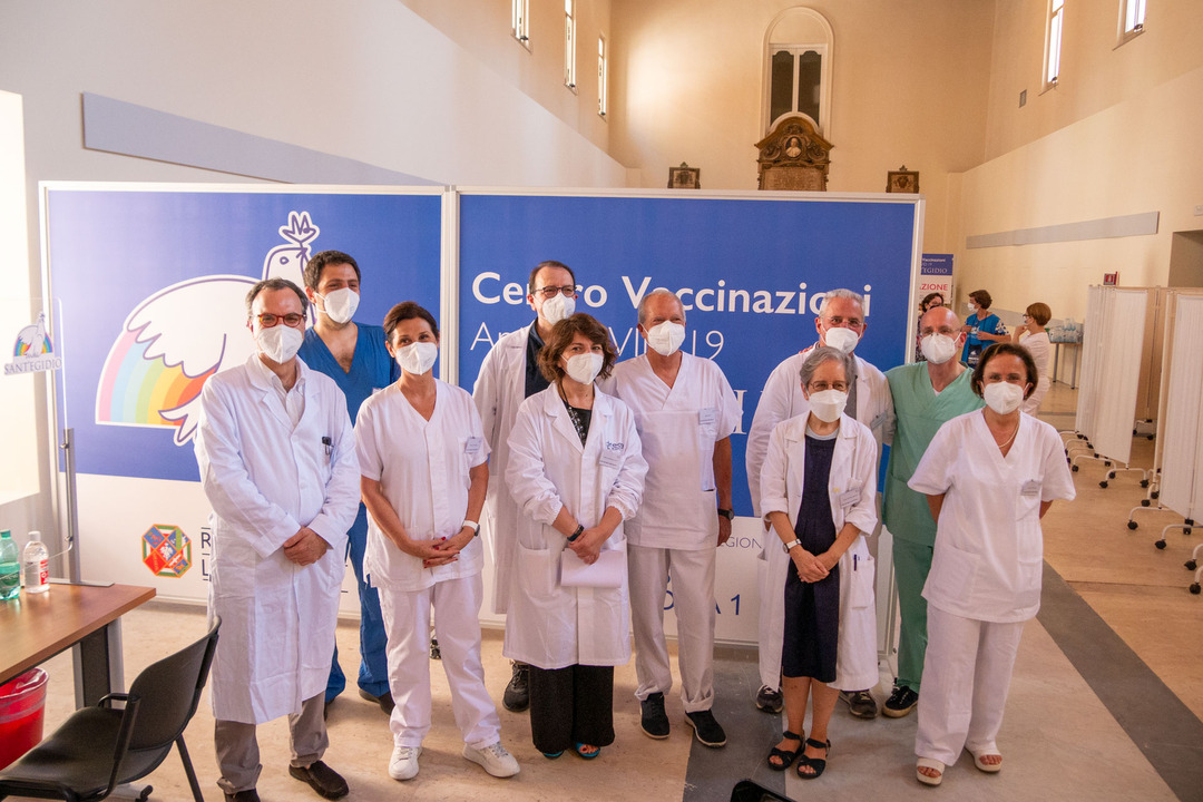 Inaugurazione dell'Hub Vaccinale di Sant'Egidio