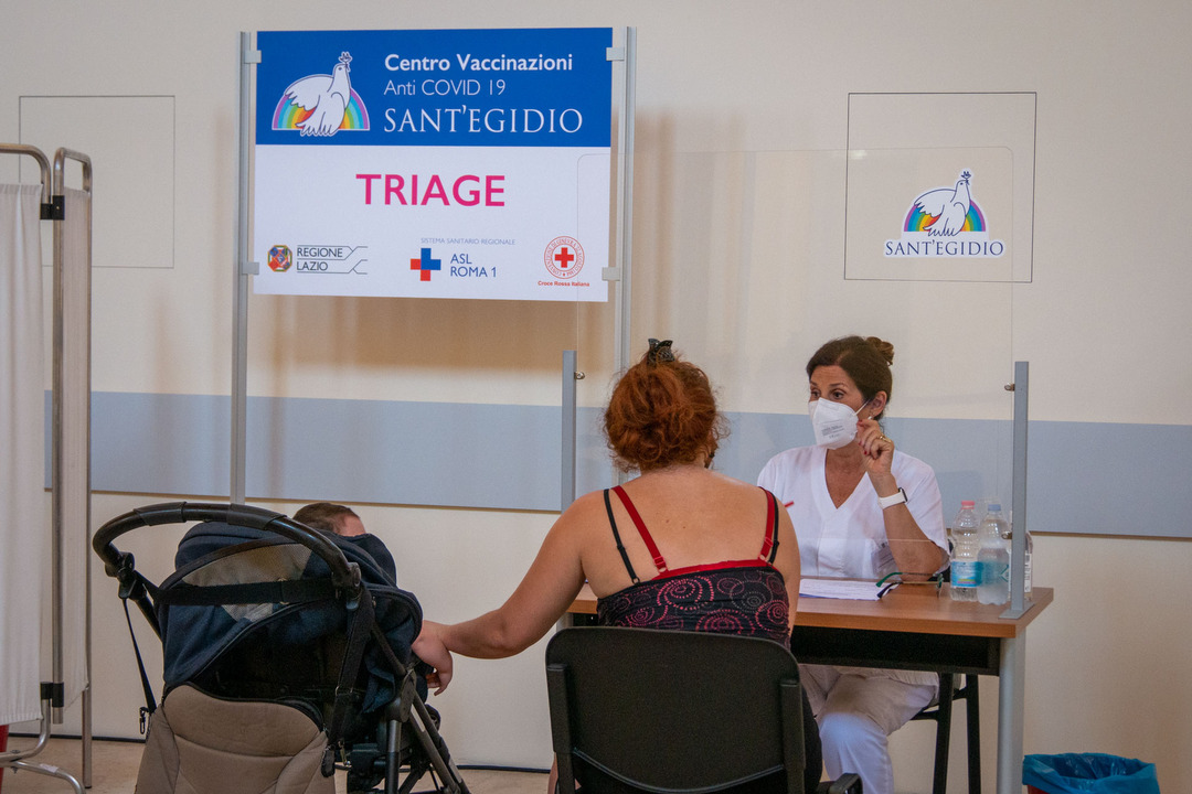 Inaugurazione dell'Hub Vaccinale di Sant'Egidio