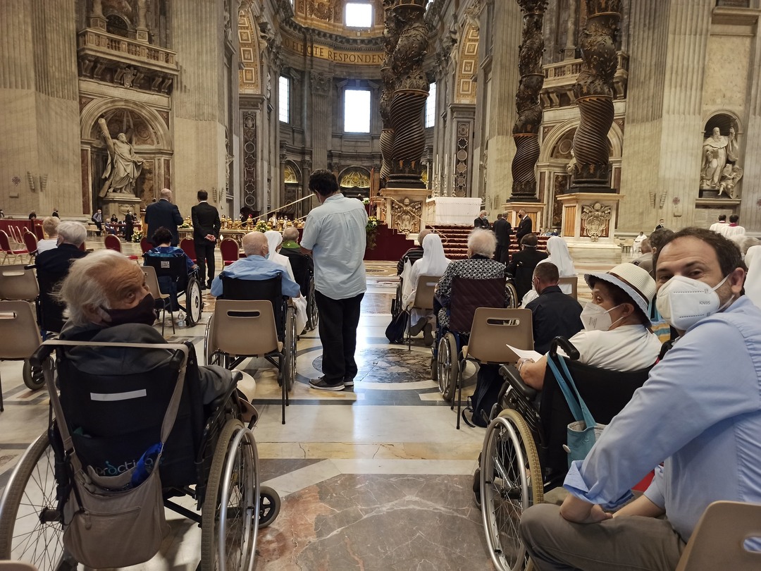 Liturgia de la Basílica de San Pedro para la primera Jornada Mundial de los abuelos y los mayores