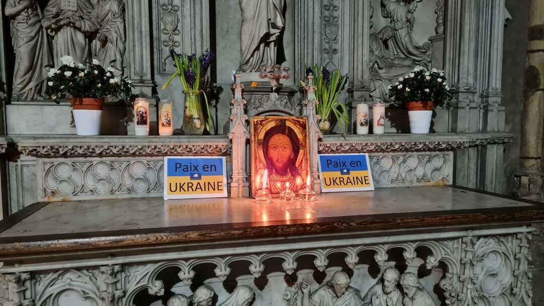  Lione (Francia)  Preghiera per la pace in Ucraina