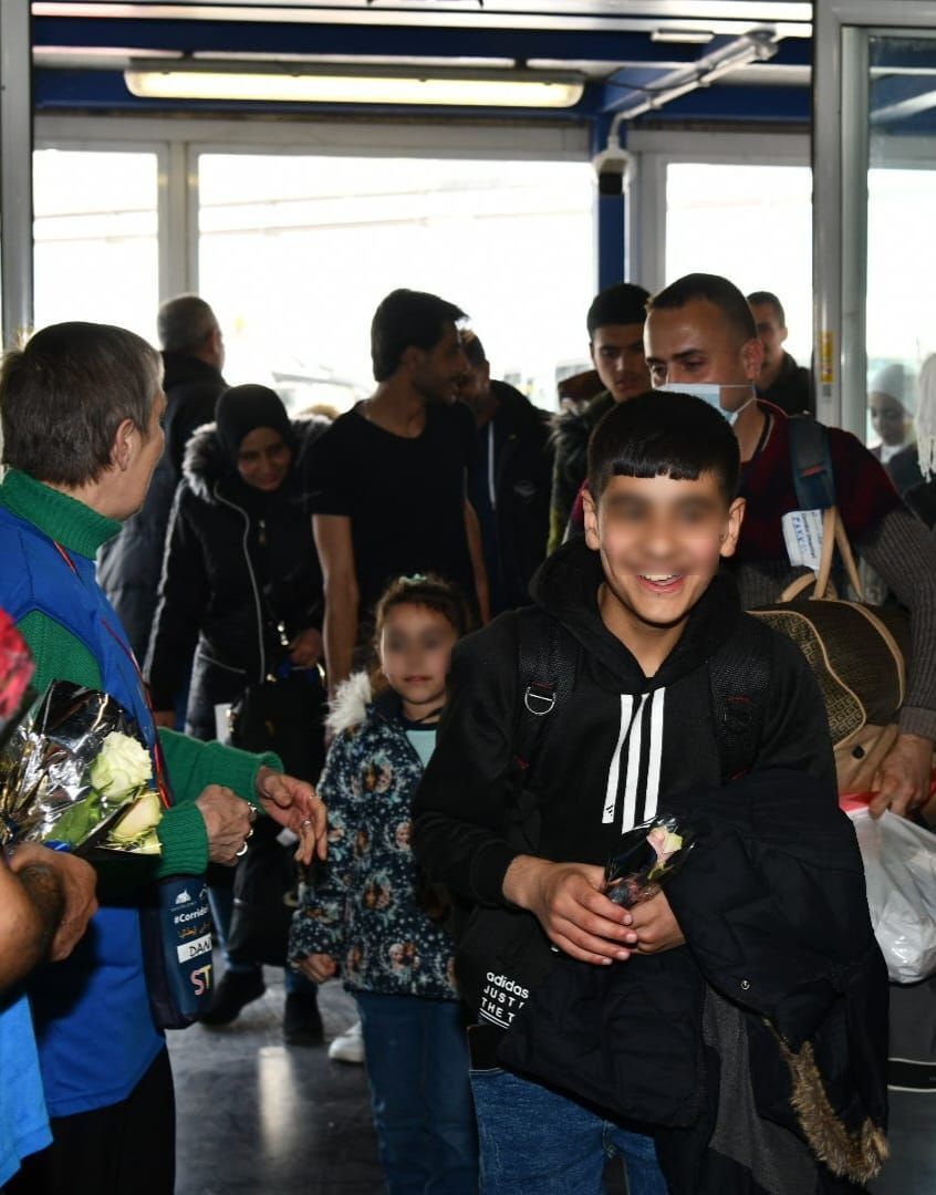 Arrivo dei corridoi umanitari dalla Grecia e dal Libano - Marzo 2023