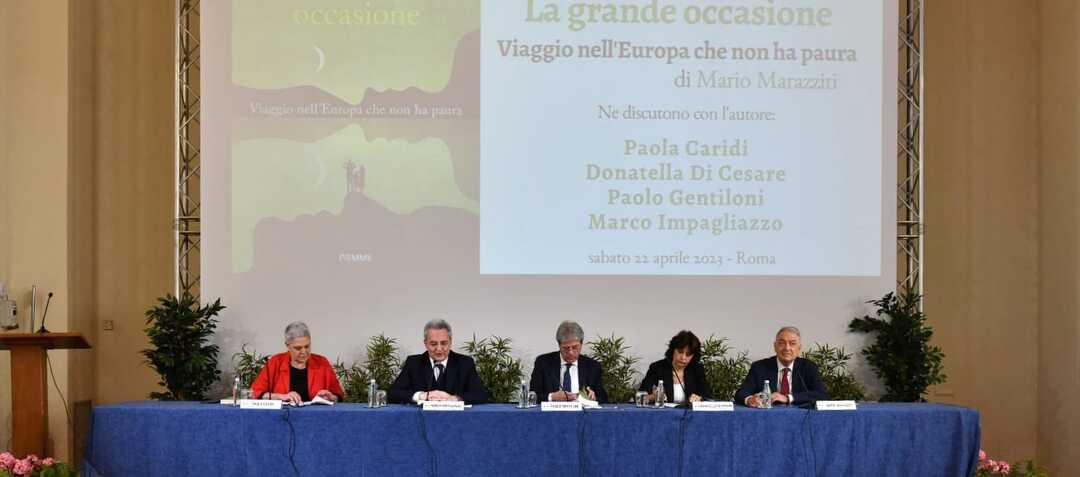 Presentazione del libro La grande occasione.