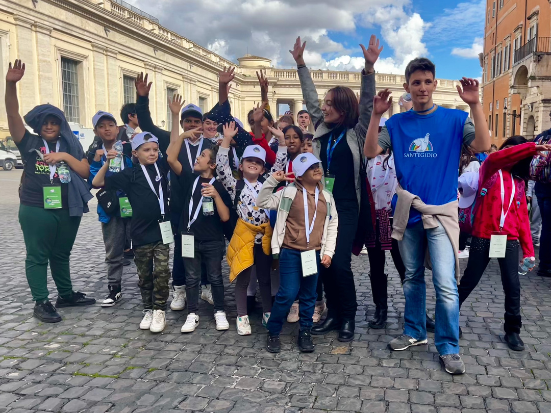 I bambini incontrano Papa Francesco