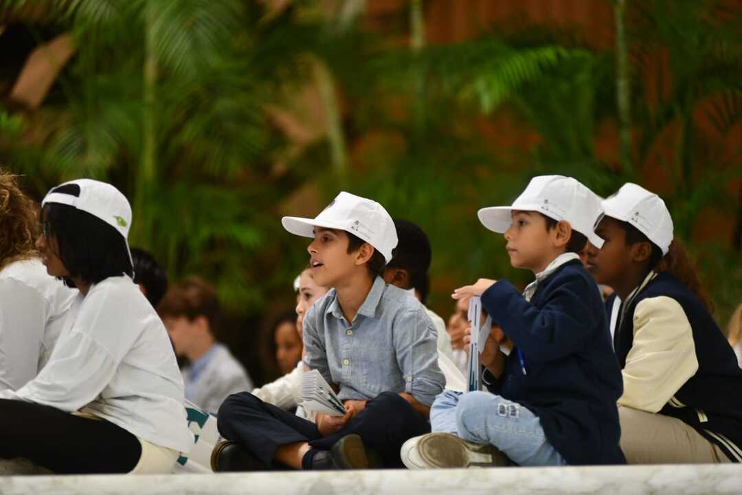 I bambini incontrano Papa Francesco