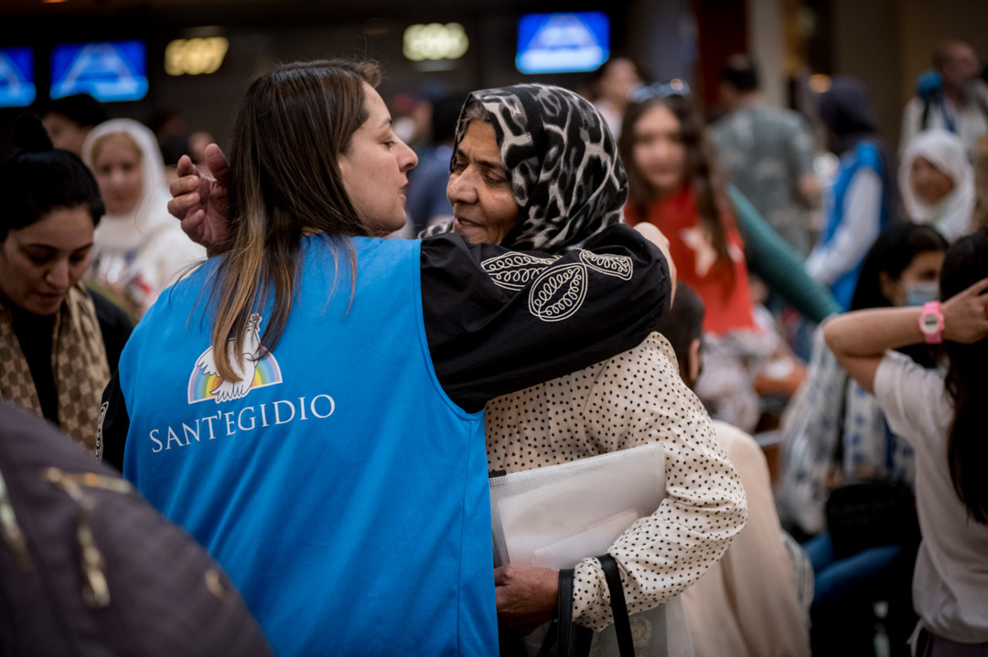 L'arrivo dei 191 rifugiati afghani con i corridoi umanitari - giugno 2024