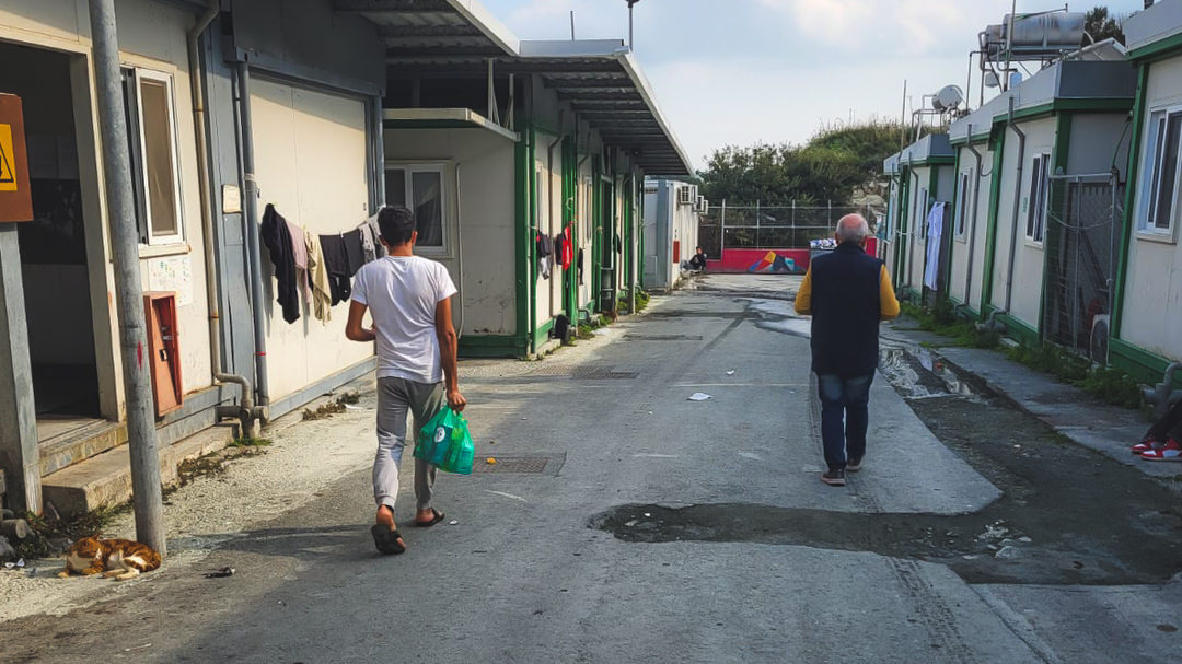  I campi profughi nell'isola di Cipro