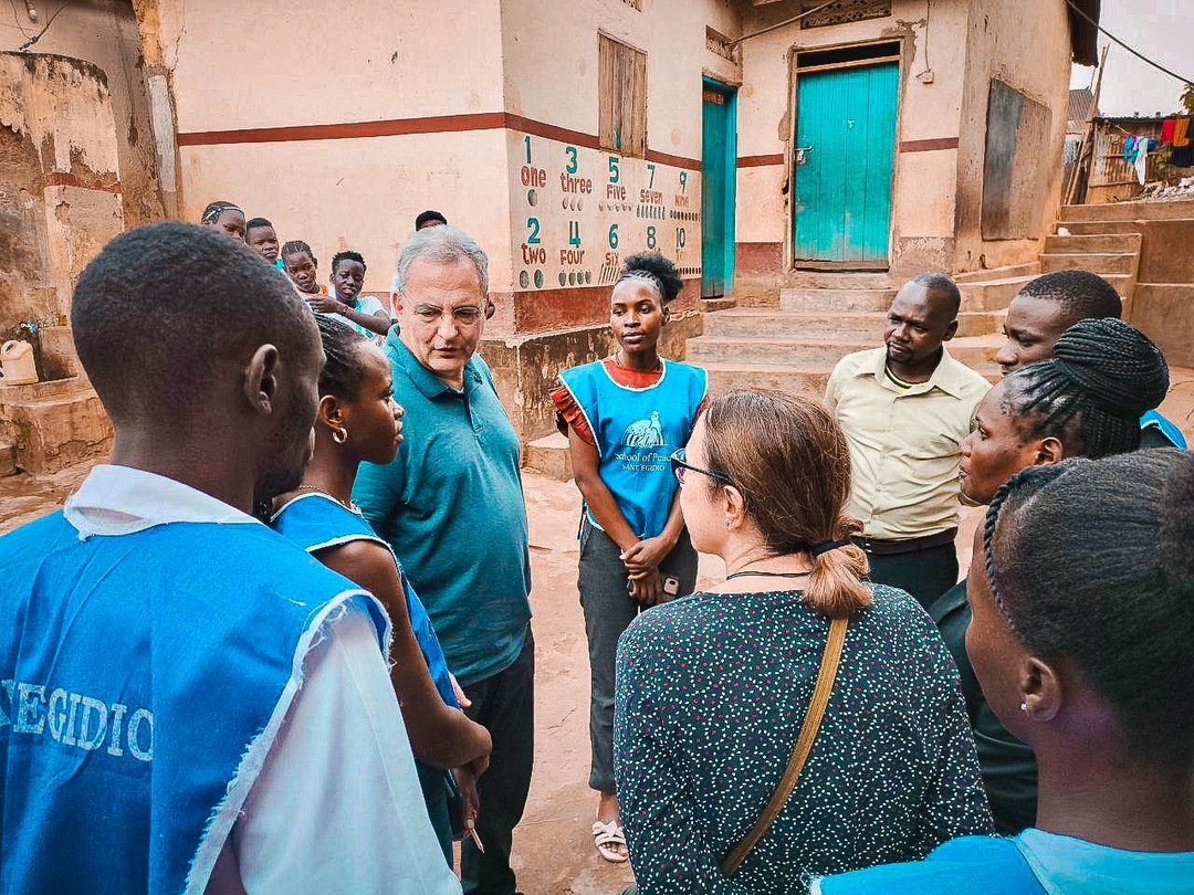La visita di Marco Impagliazzo in Uganda